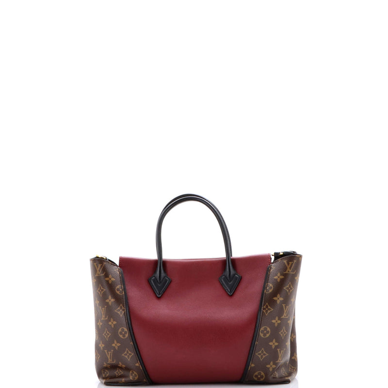 Louis Vuitton W Tote Canvas And Leather