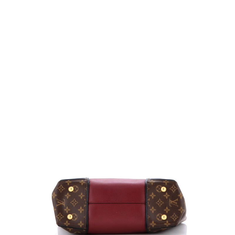 Louis Vuitton W Tote Canvas And Leather