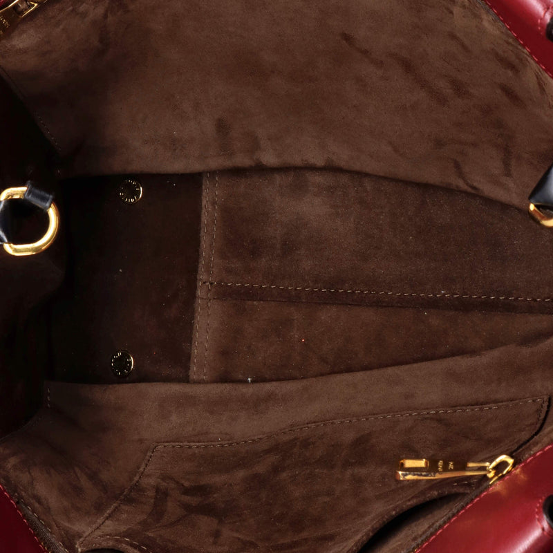 Louis Vuitton W Tote Canvas And Leather