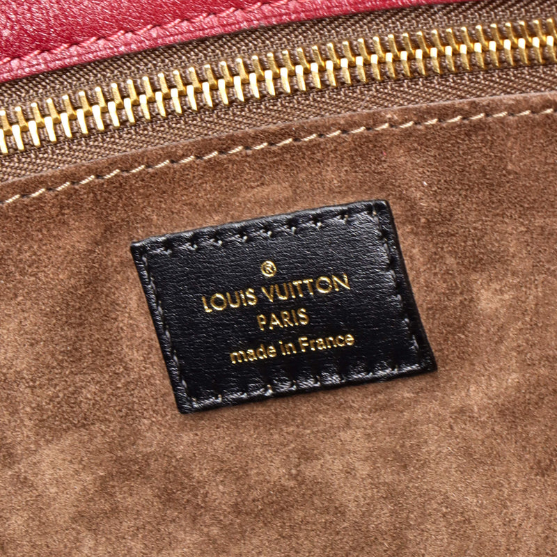 Louis Vuitton W Tote Canvas And Leather