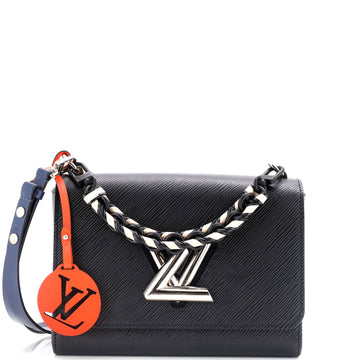 Louis Vuitton Braided Handle Twist Bag