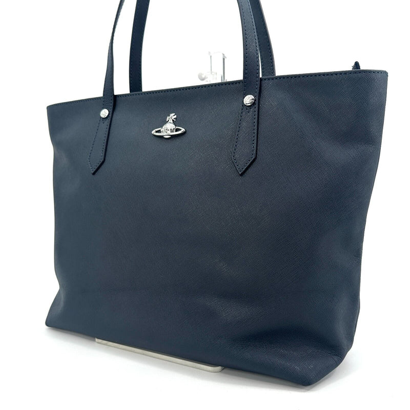 【Navy】Vivienne Westwood Tote Bag Shopper