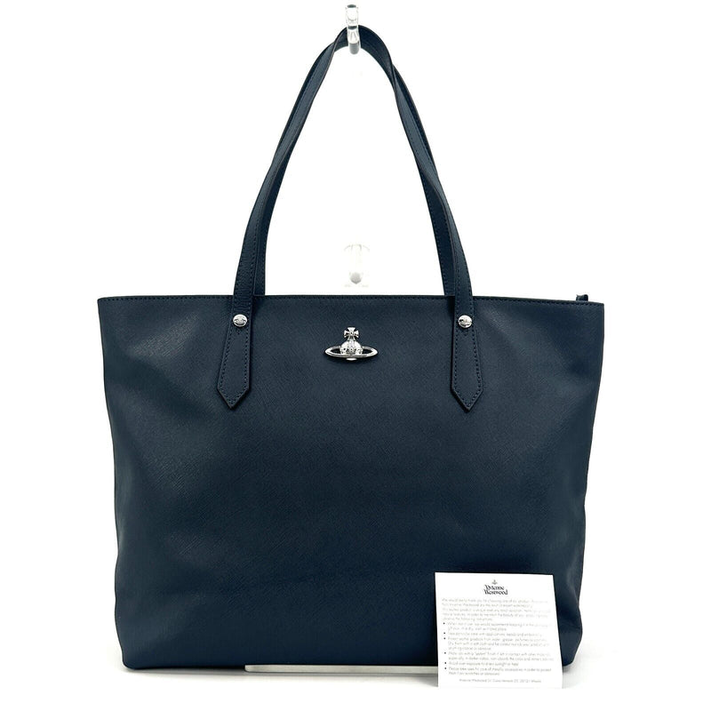 【Navy】Vivienne Westwood Tote Bag Shopper