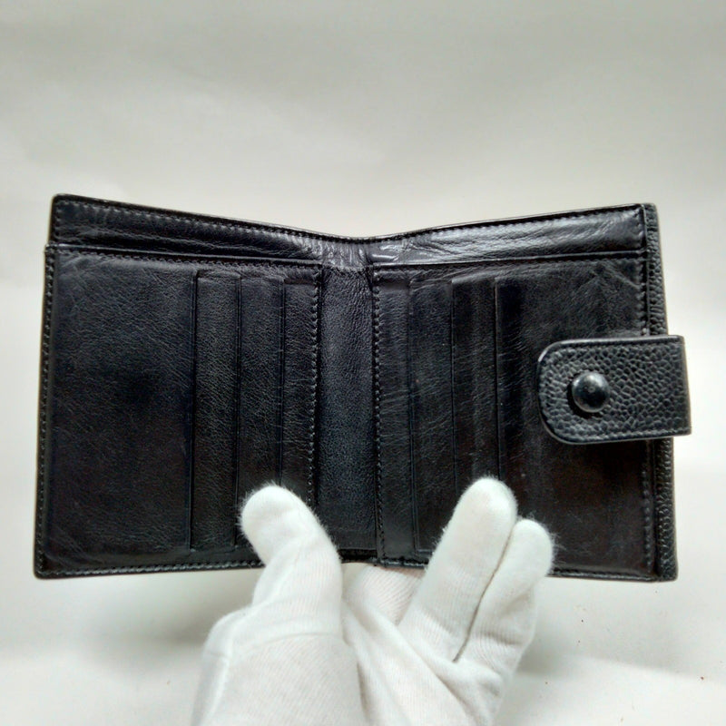Chanel Wallet Black Caviarskin