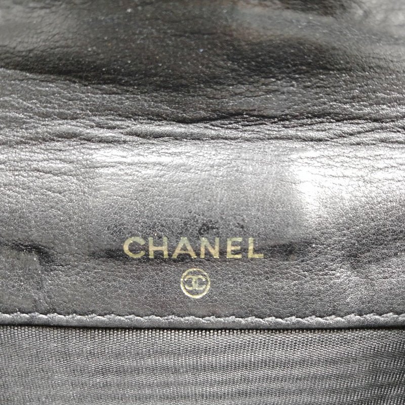 Chanel Wallet Black Caviarskin