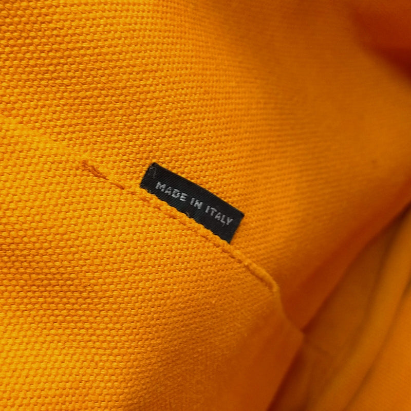 Prada Tote Bag Orange Canvas
