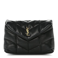 Saint Laurent Lambskin Loulou Puffer