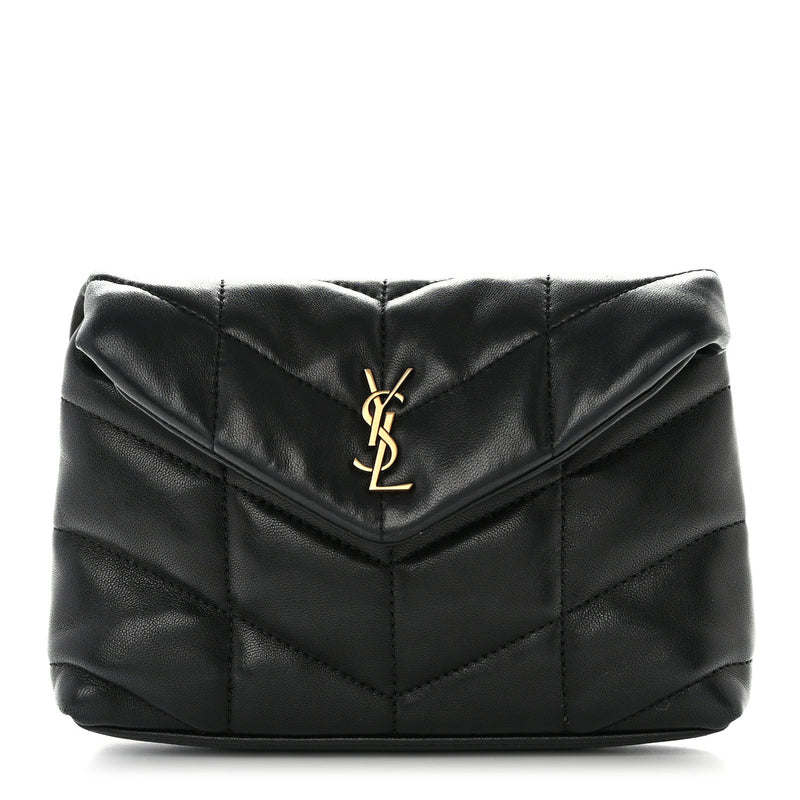 Saint Laurent Lambskin Loulou Puffer