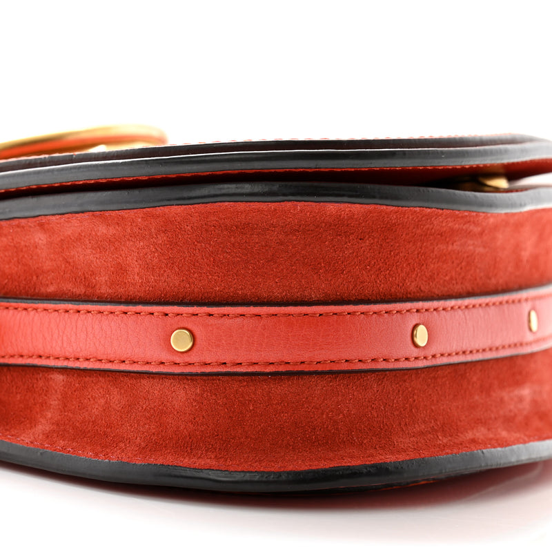 Chloe Calfskin Suede Small Nile Bracelet