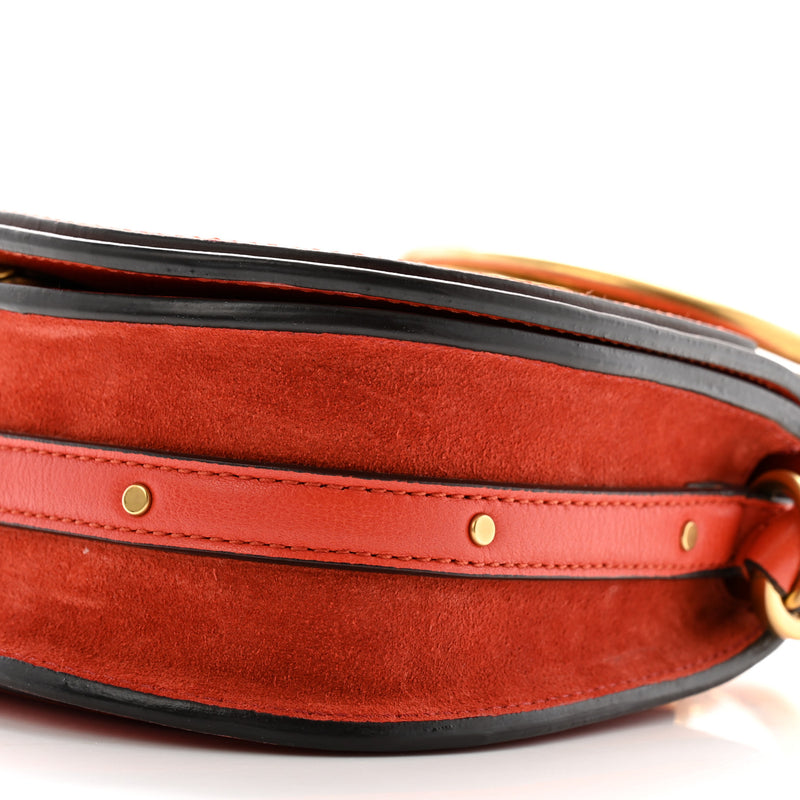Chloe Calfskin Suede Small Nile Bracelet