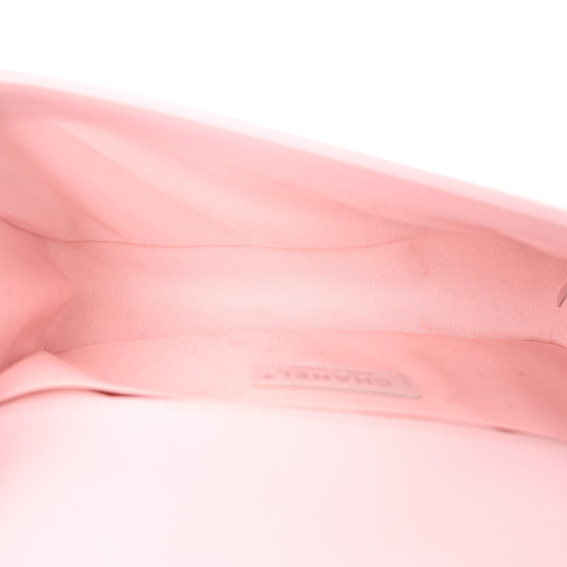 Chanel Lambskin Iridescent Pvc Chevron