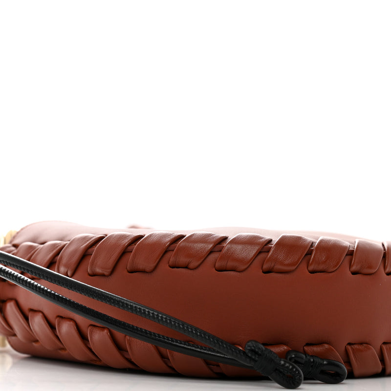 Chloe Calfskin Small Mate Hobo Henna
