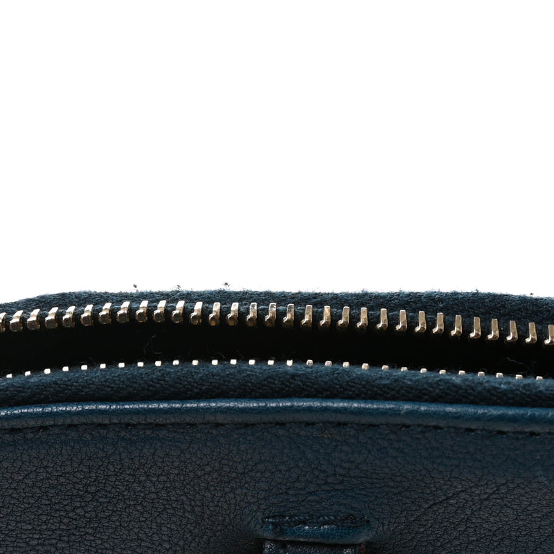 Saint Laurent Calfskin Chain Muse Pouch