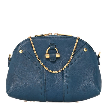 Saint Laurent Calfskin Chain Muse Pouch