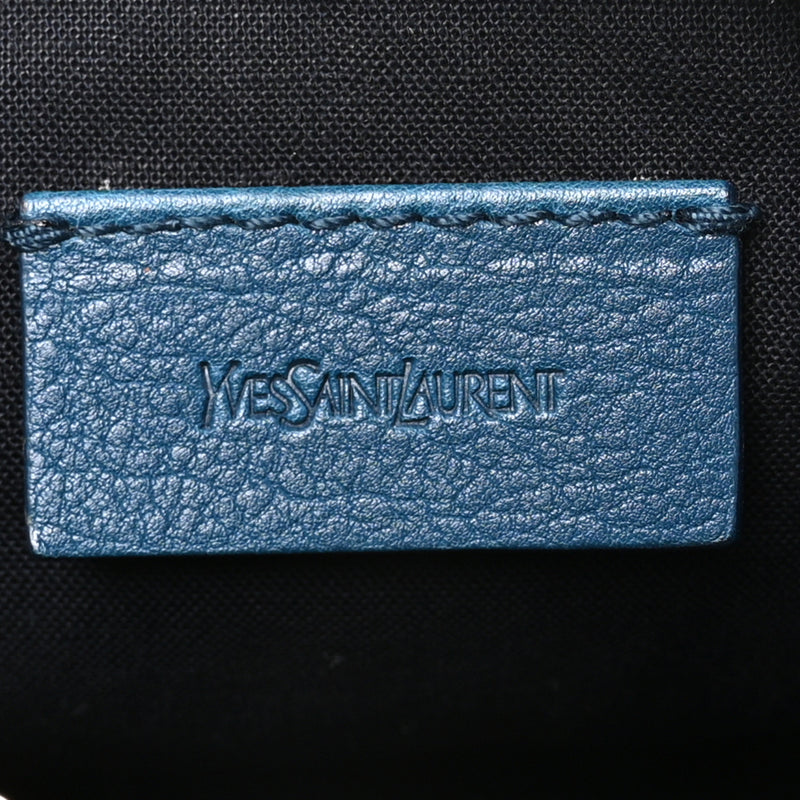 Saint Laurent Calfskin Chain Muse Pouch