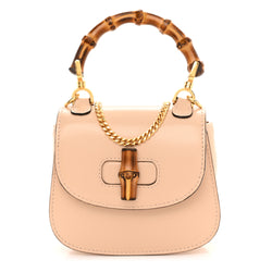 Gucci Calfskin Super Mini Bamboo Top