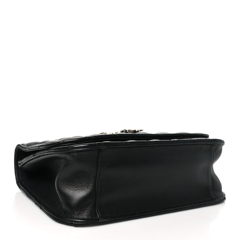 Versace Nappa Quilted Virtus Top Handle