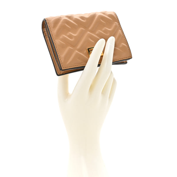 Fendi Nappa Matisse Ff Diagonal Embossed