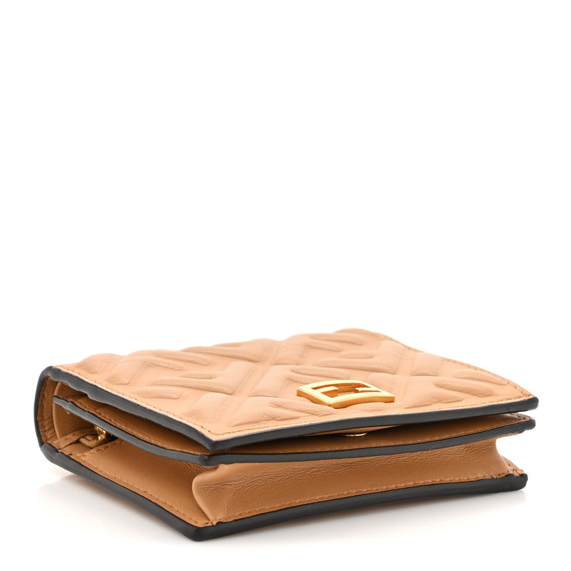 Fendi Nappa Matisse Ff Diagonal Embossed