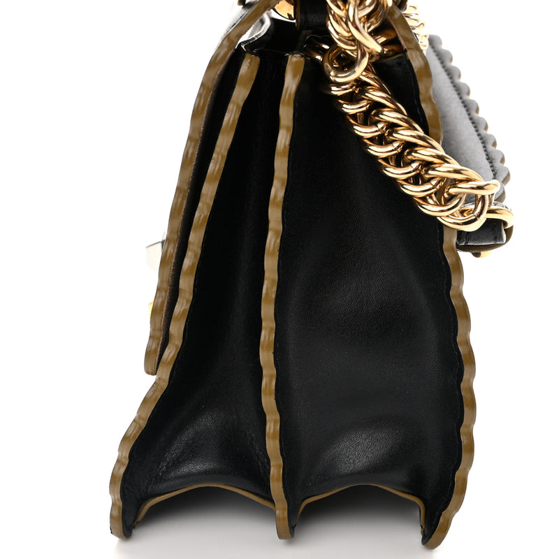 Fendi Vitello Liberty Scalloped Studded