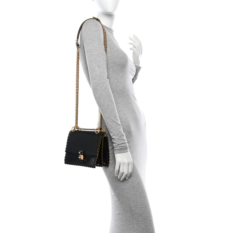 Fendi Vitello Liberty Scalloped Studded
