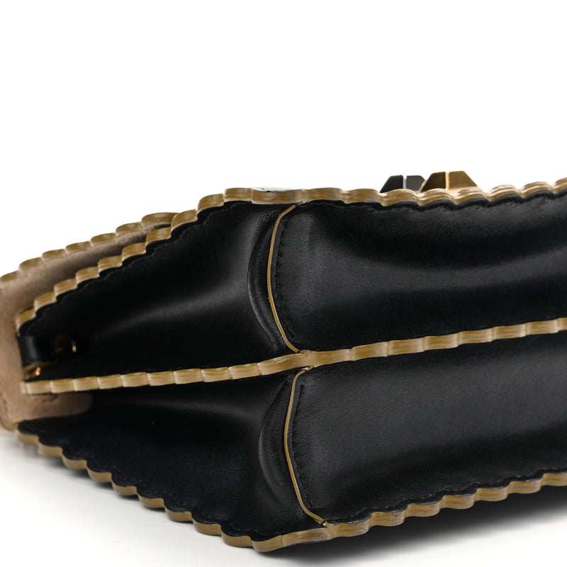 Fendi Vitello Liberty Scalloped Studded