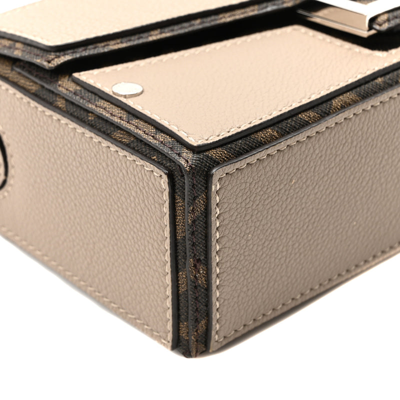 Fendi Vitello Cher Jacquard Ff Lines