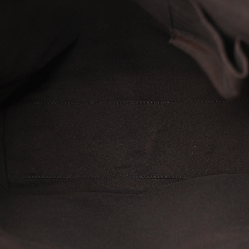 Gucci Crest Tote Brown