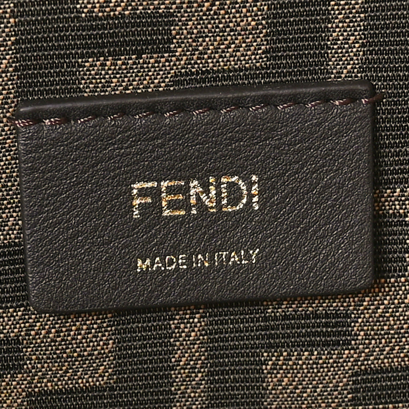 Fendi Crochet Vitello King Logo