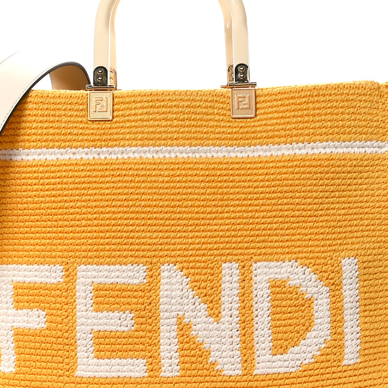 Fendi Crochet Vitello King Logo