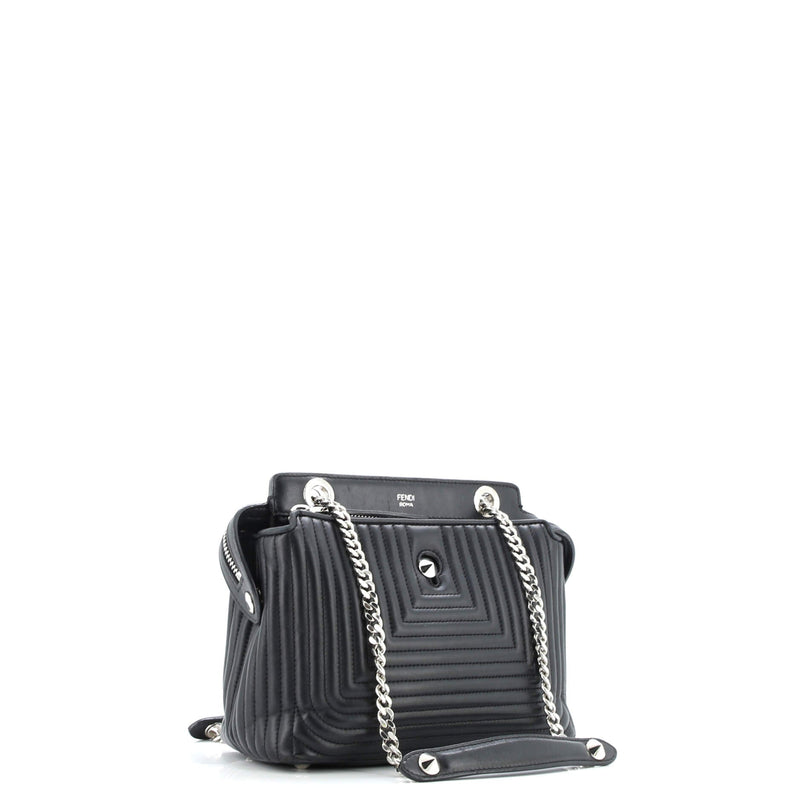 Fendi Dotcom Click Shoulder Bag Quilted