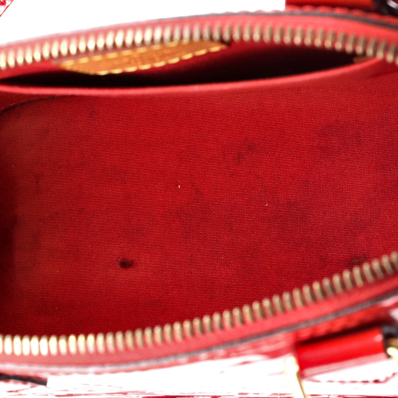Louis Vuitton Alma Handbag Vernis Bb