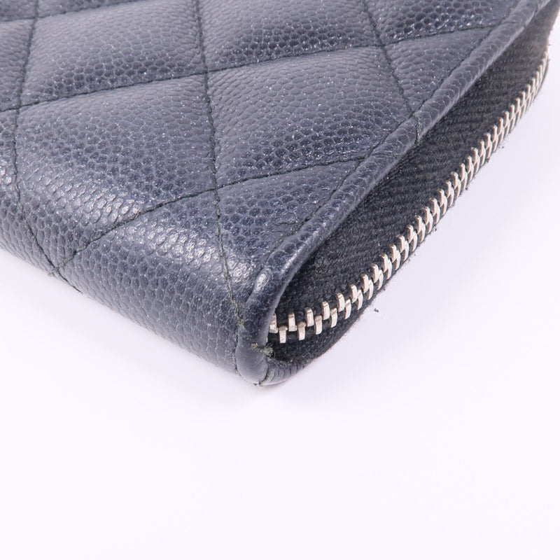 Chanel Cc Shw Zipper Wallet Calfskin