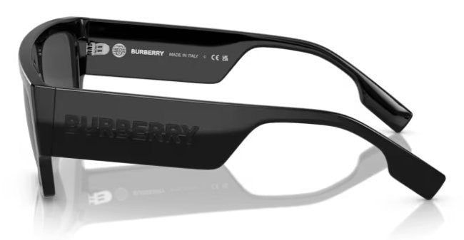 Burberry 58Mm Micah Black Sunglasses