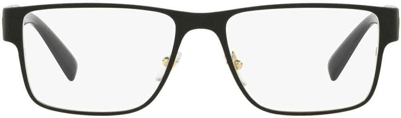 Versace Ve 55Mm Black Metal Rectangle