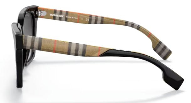 Burberry 53Mm Maple Black Sunglasses