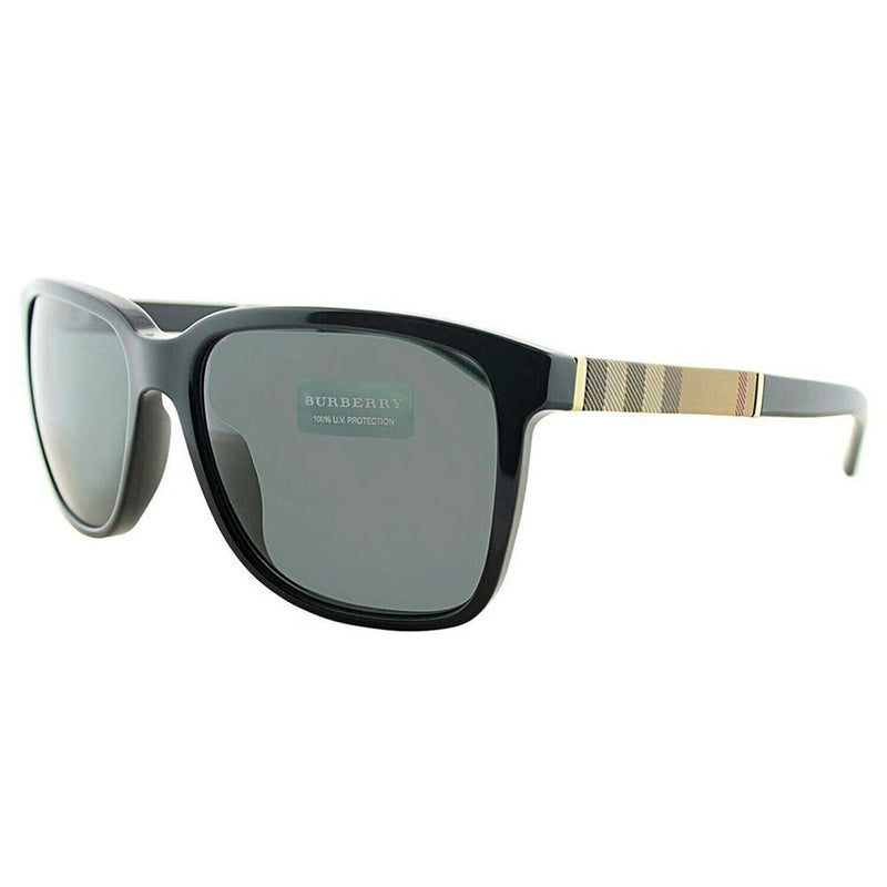 Burberry Men's Polarized Black/Grey