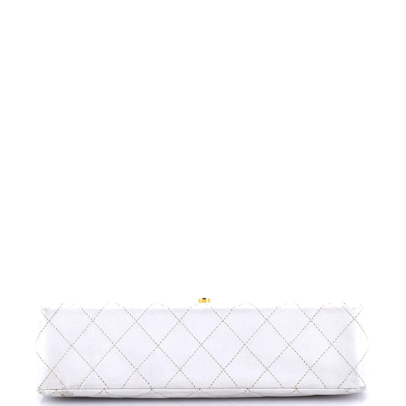 Chanel Vintage Two Tone Cc Flap Bag