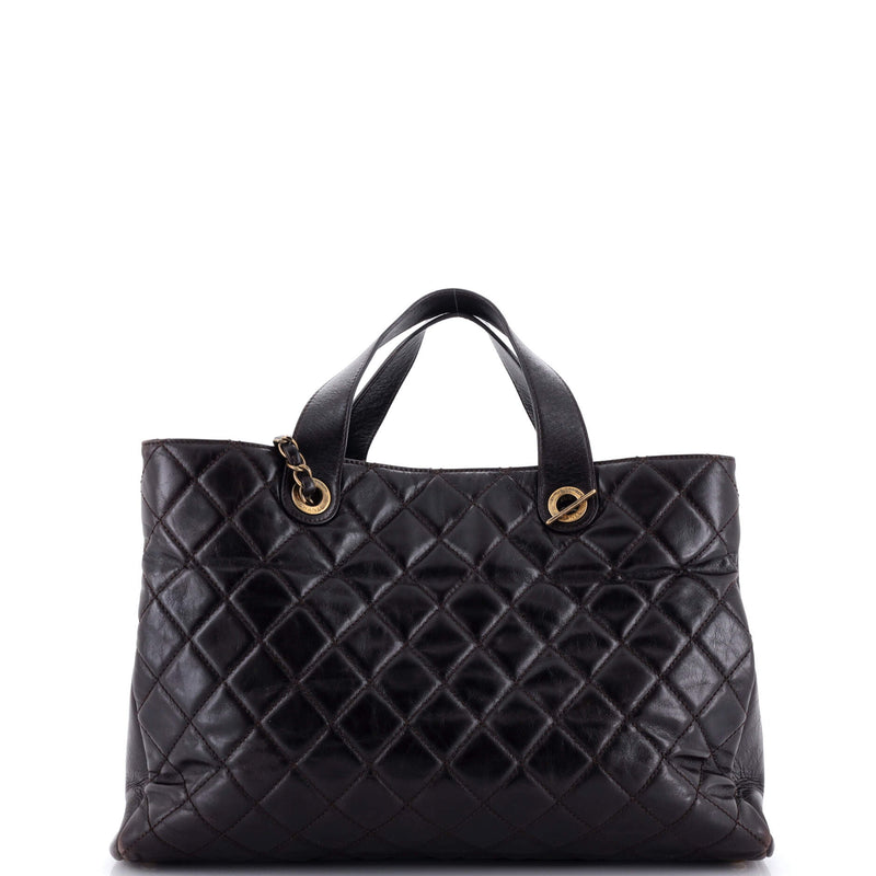 Chanel Urban Mix Tote Quilted Glazed