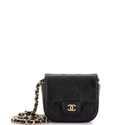Chanel Classic Square Flap Clutch With