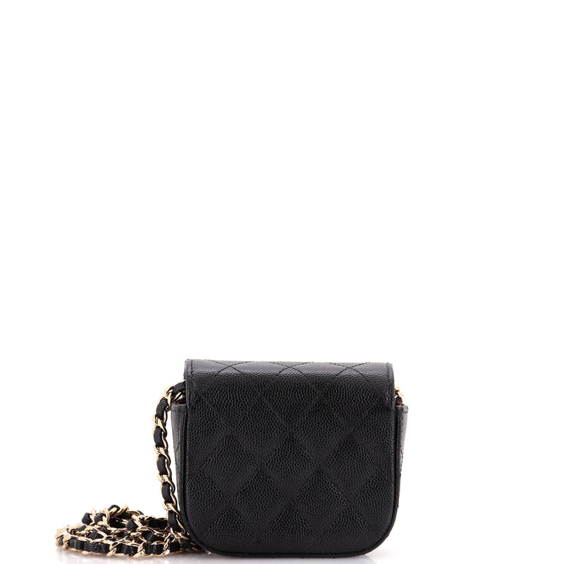 Chanel Classic Square Flap Clutch With