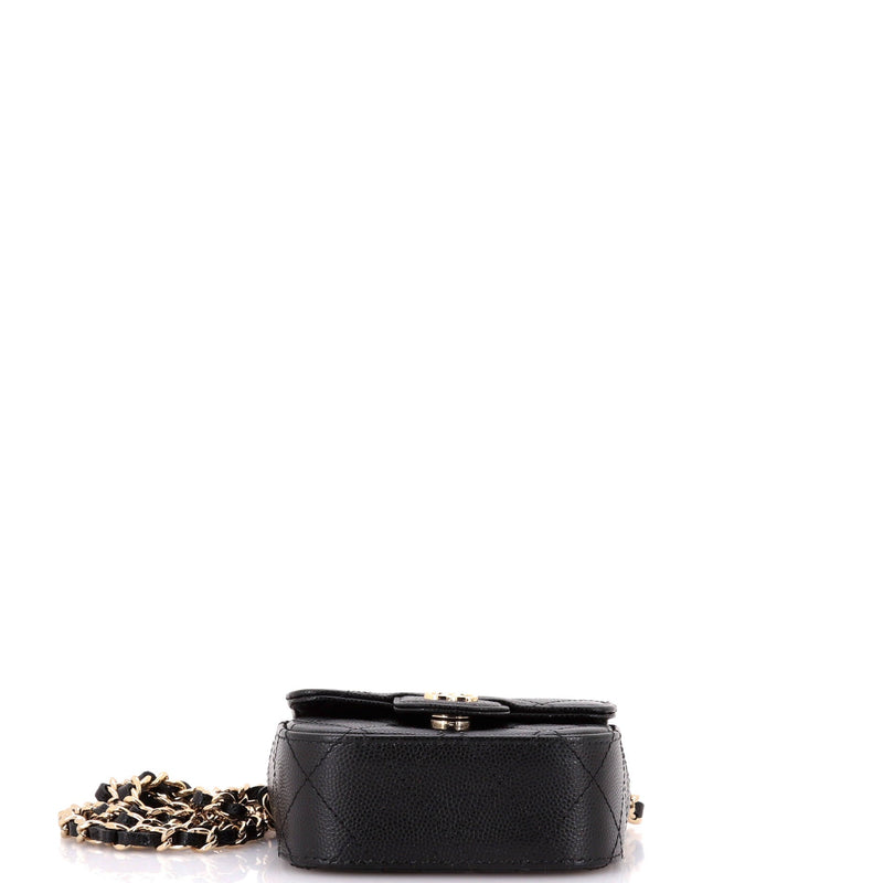 Chanel Classic Square Flap Clutch With