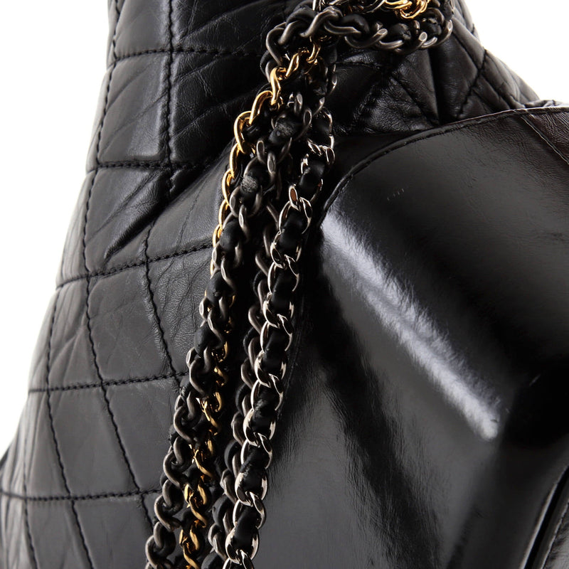 Chanel Gabrielle Hobo Quilted Aged