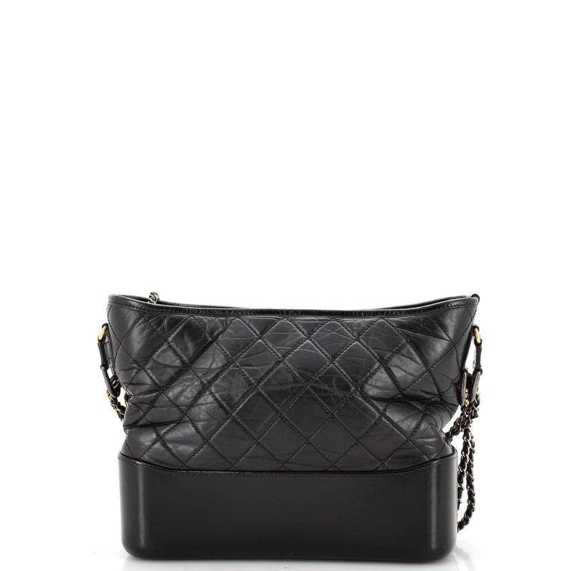Chanel Gabrielle Hobo Quilted Aged