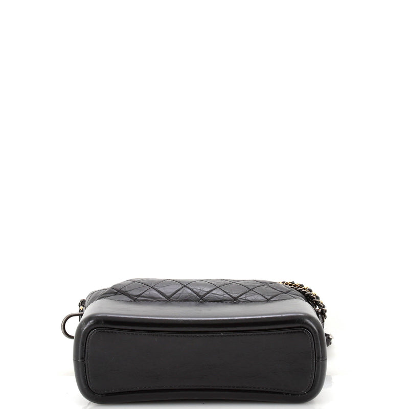 Chanel Gabrielle Hobo Quilted Aged