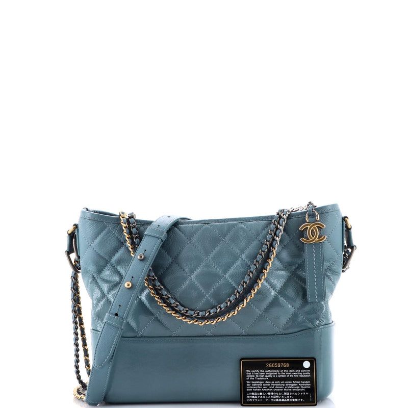 Chanel Gabrielle Hobo Quilted Goatskin