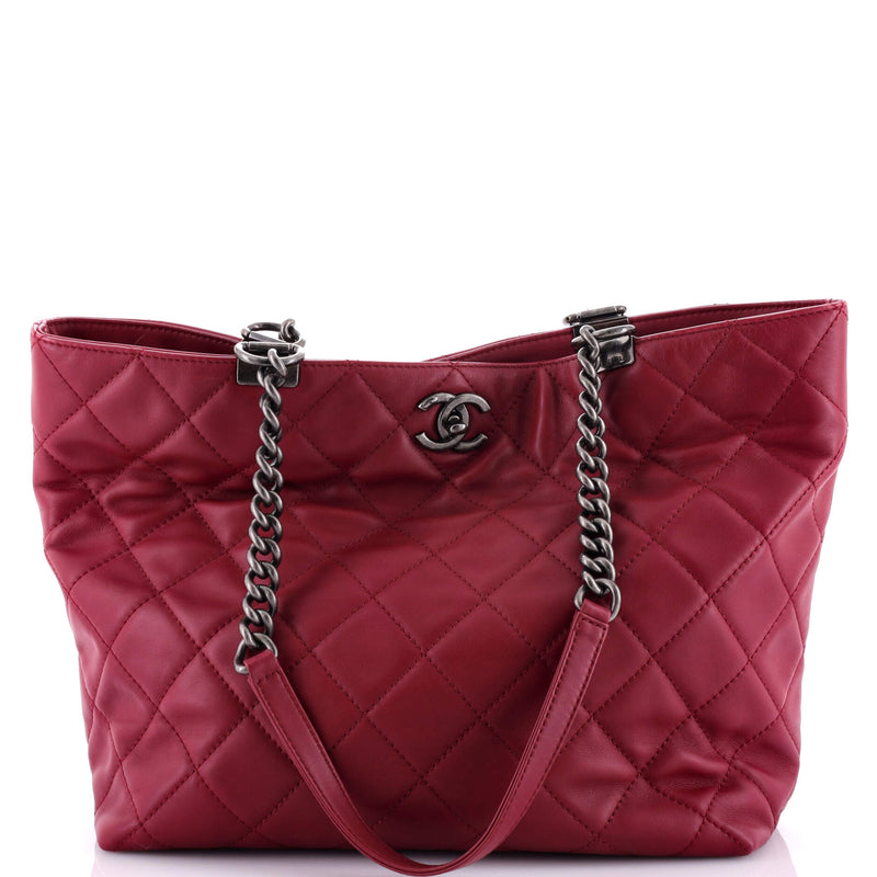 Upgrade to Chanel Shopping In Chains Tote Quilted