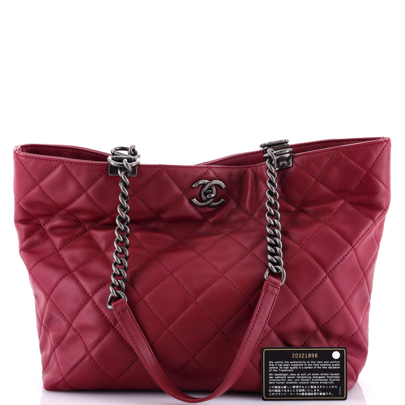 Upgrade to Chanel Shopping In Chains Tote Quilted