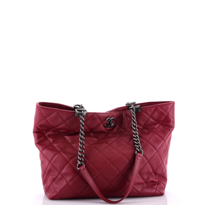Upgrade to Chanel Shopping In Chains Tote Quilted