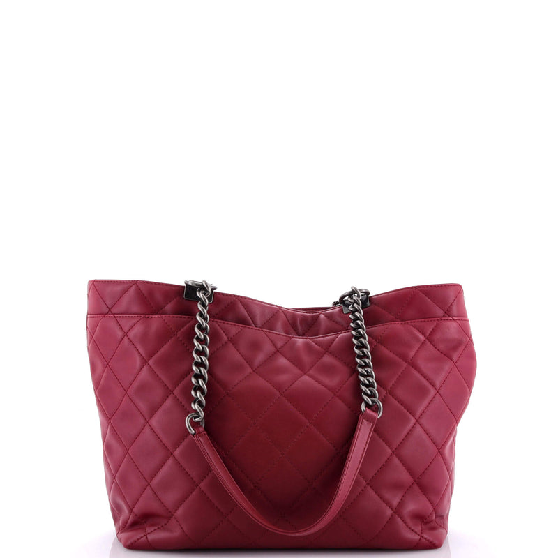 Upgrade to Chanel Shopping In Chains Tote Quilted